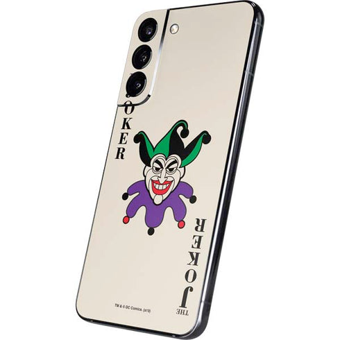 DC Comics The Joker Calling Card Galaxy S22 Plus Skin